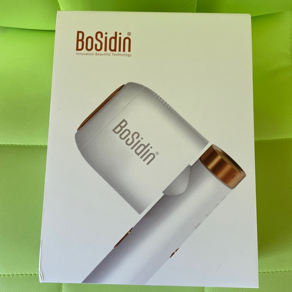 Gently used GREEN BoSidin Pro Permanent Hair Removal Device